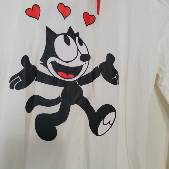 Felix the Cat x Unique Vintage Retro Top Size Xs/2 - Picture 5 of 10